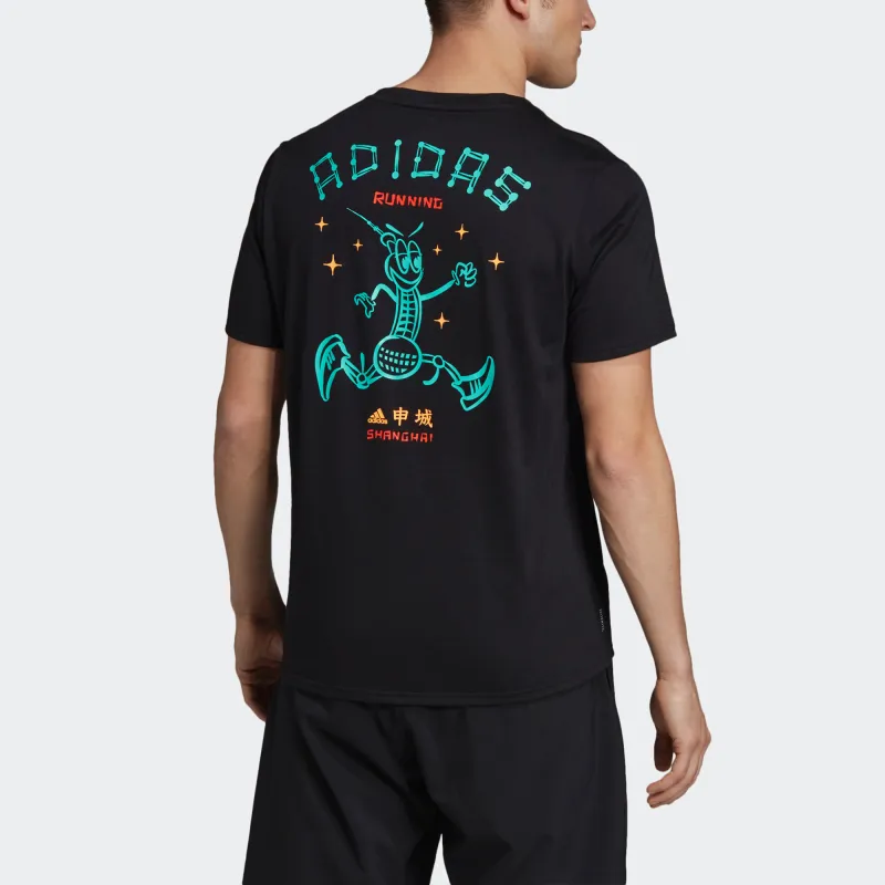 Adidas T Shirts Men Black-3