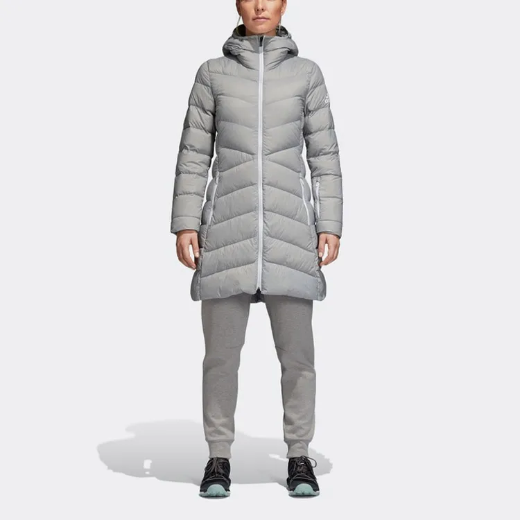 Adidas Down Jacket Women's Silver-2