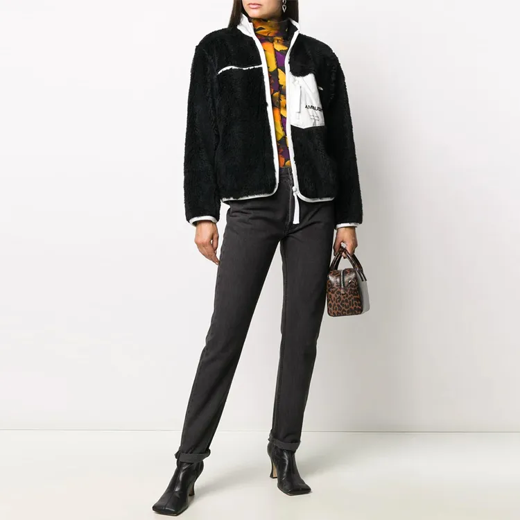 AMBUSH Velvet Jackets Unisex Black-5