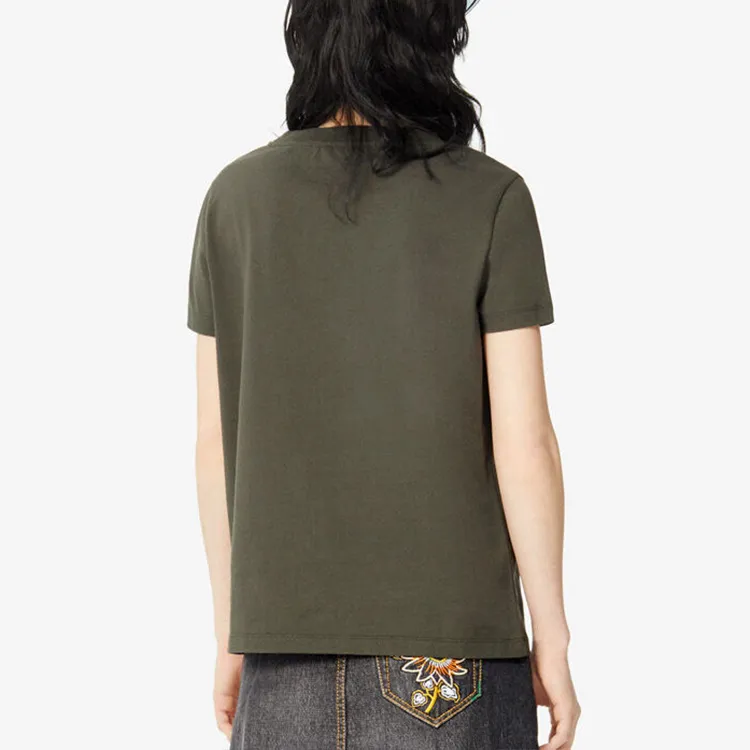 KENZO T Shirts Women's Army Green-4