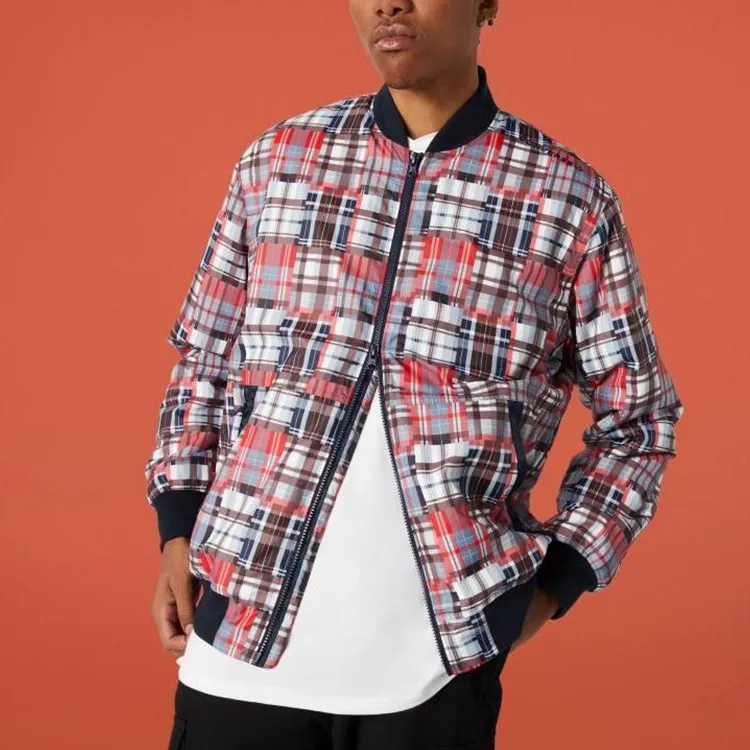 Converse Puffer Jacket Men's Red-5