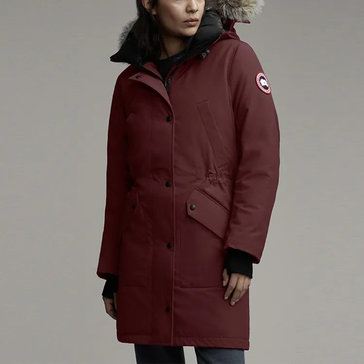 Canada Goose Ellesmere Series Down Jackets Women's Berry Red-1
