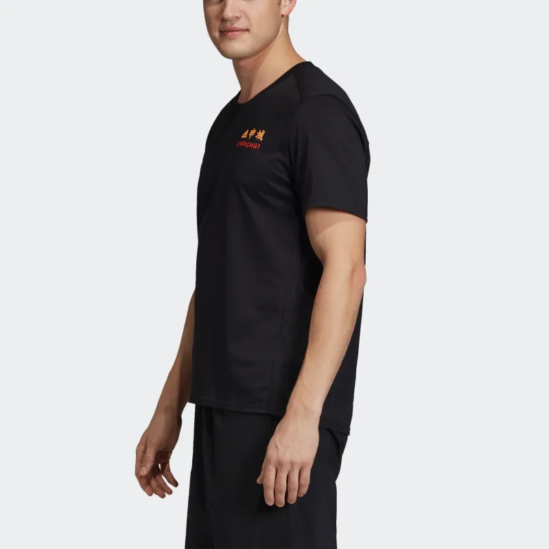 Adidas T Shirts Men Black-4