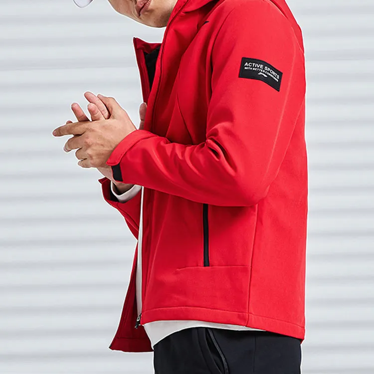 LiNing Training Series Jacket Men's Bull Red-4