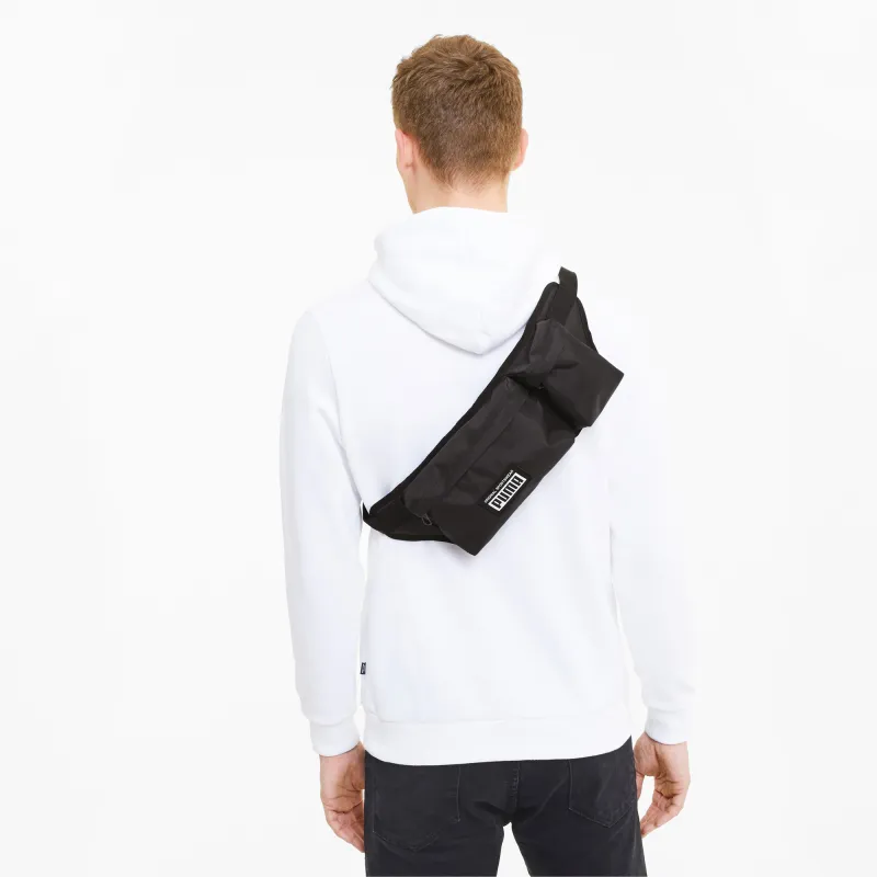 PUMA Polyester Fanny Pack Regular Unisex Black-4