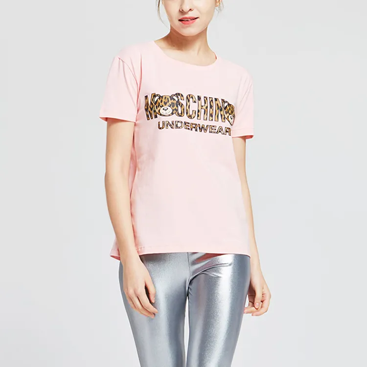 MOSCHINO T Shirts Women's Pink-2
