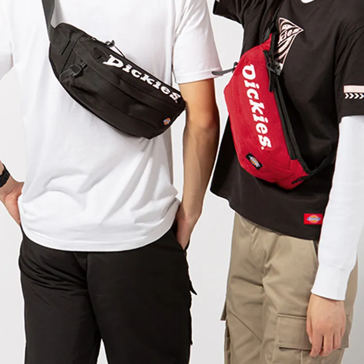 Dickies Polyester Sling Bag Dumpling Bag Shoulder Bag Crossbody Bag Regular Unisex Black-4