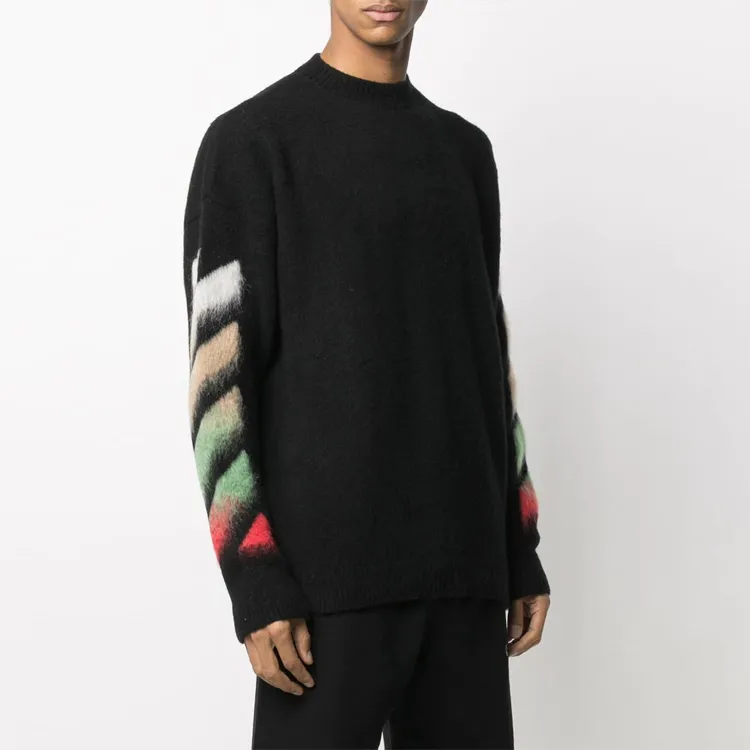 OFF WHITE Diagonal Arrows Motif Sweater-3