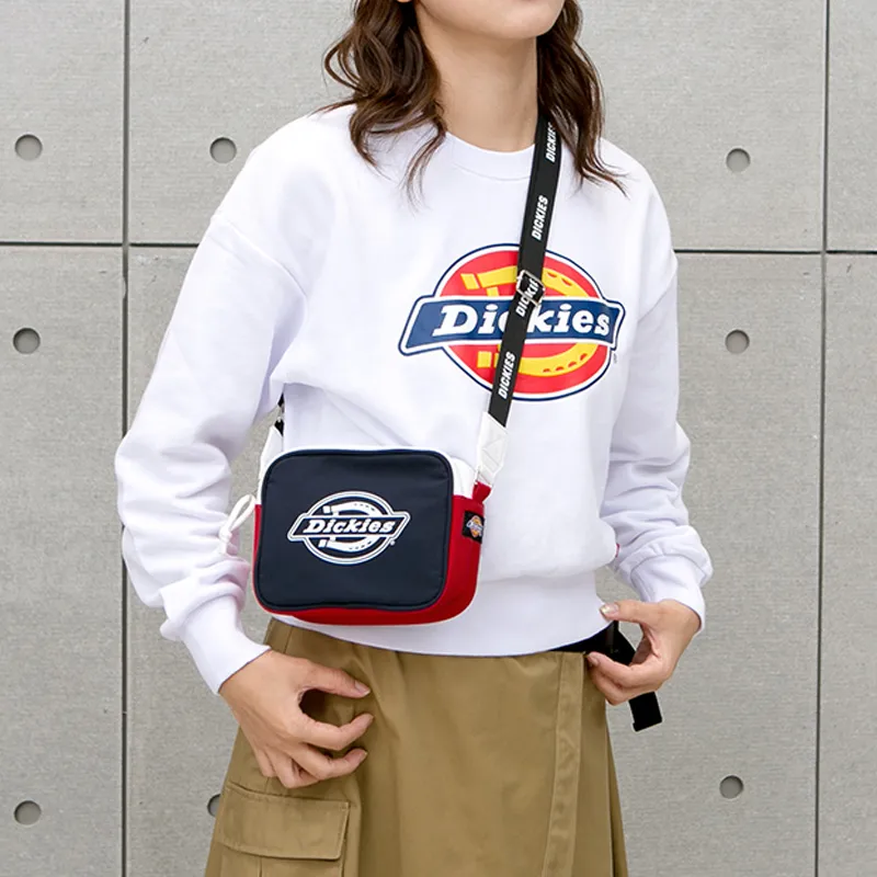 Dickies Polyester Camera Bag Shoulder Bag Crossbody Bag Regular Women's Blue-3