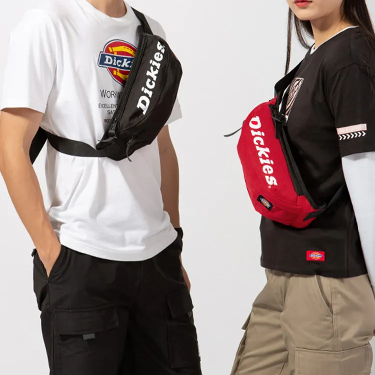 Dickies Polyester Sling Bag Dumpling Bag Shoulder Bag Crossbody Bag Regular Unisex Black-3
