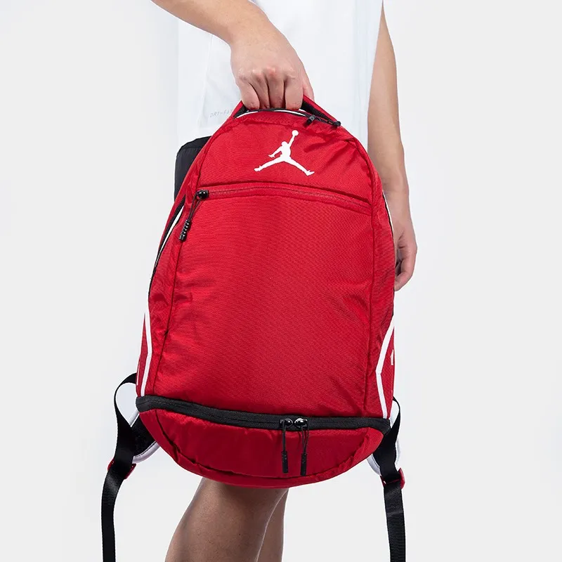 Jordan Polyester Backpack Regular Unisex Red-4
