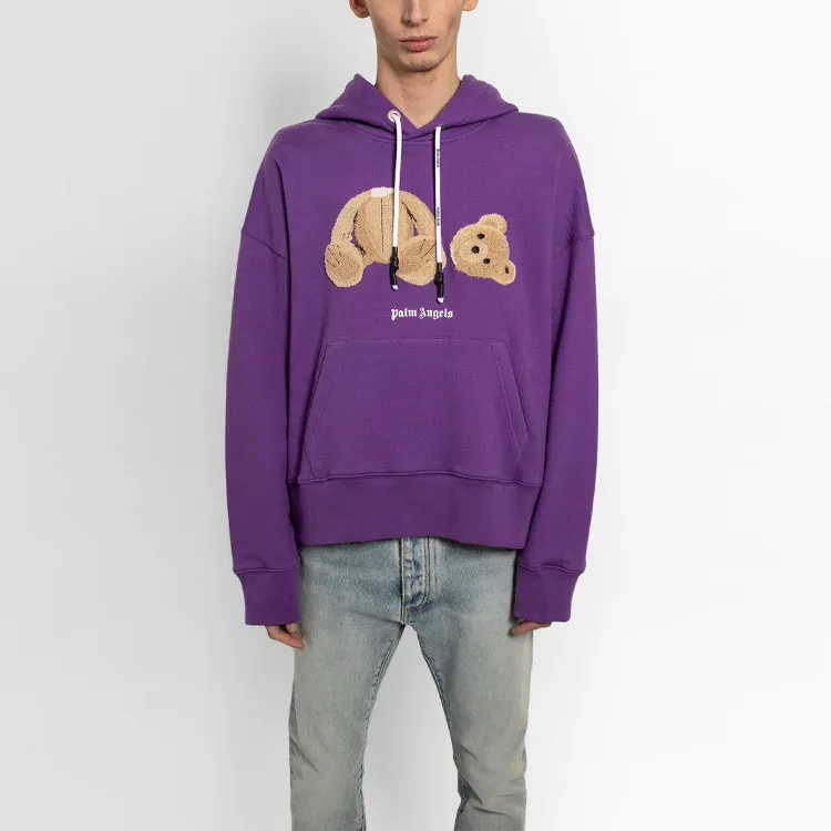 PALM ANGELS Bear Hoodie-1