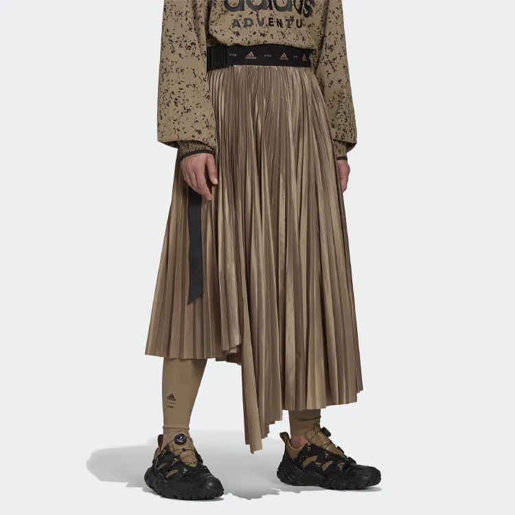 Adidas Originals Casual Long Skirts Women's Tawny-5