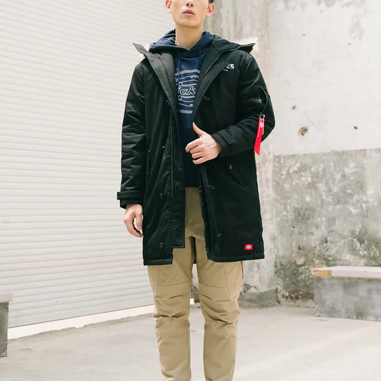 Dickies Puffer Jackets Men Black-2