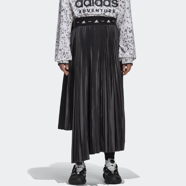 Adidas Originals Casual Long Skirts Women's Black-2