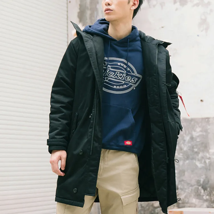 Dickies Puffer Jackets Men Black-5