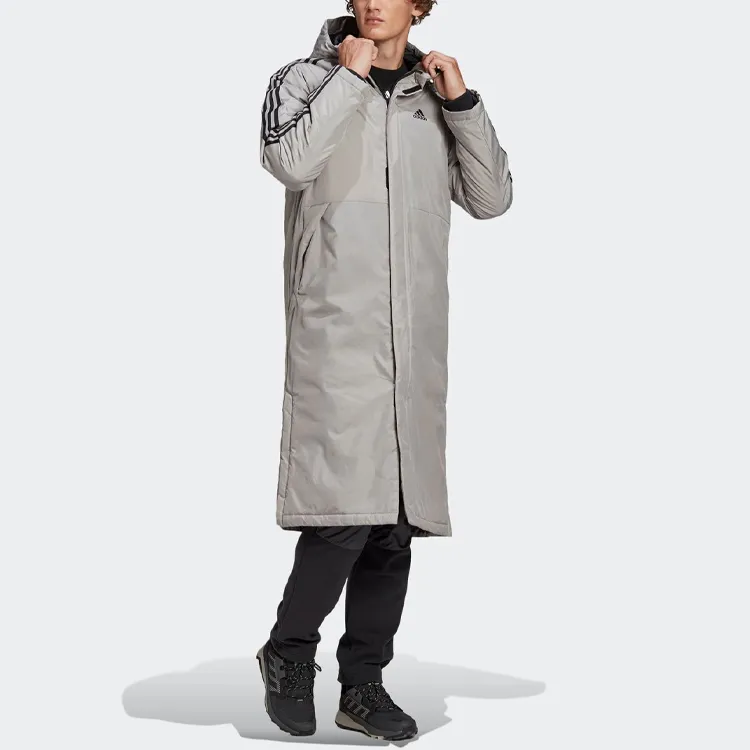 Adidas Puffer Jackets Men Gray-2