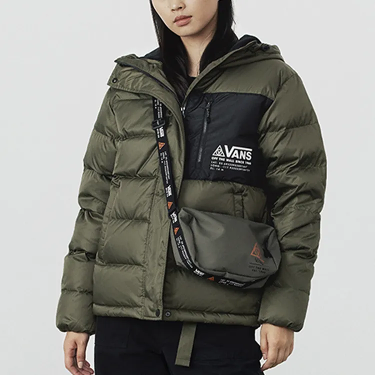 Vans Down Jackets Unisex Army Green-2