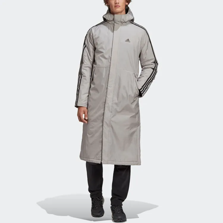 Adidas Puffer Jackets Men Gray-3