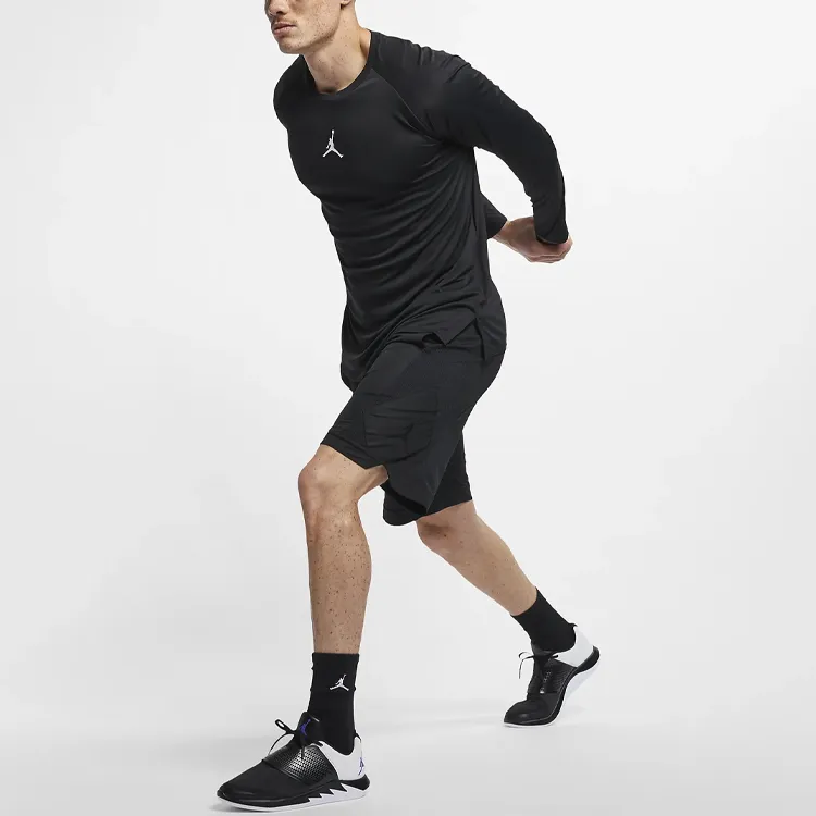 Jordan Fitness Clothing Men Black-2