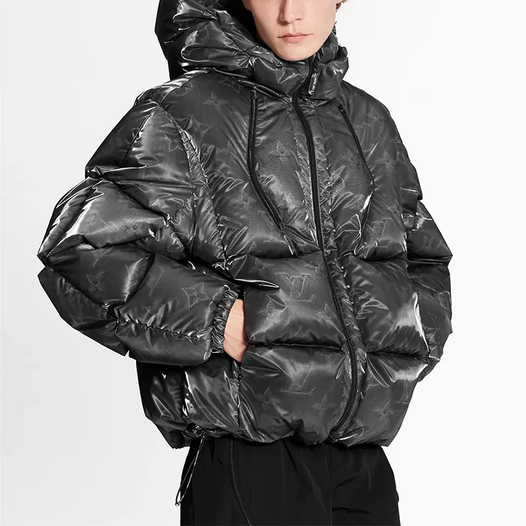 LOUIS VUITTON Down Jacket Men's Black-1