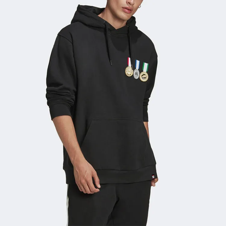 Adidas Originals RUN DMC Sweatshirts Men Black-5