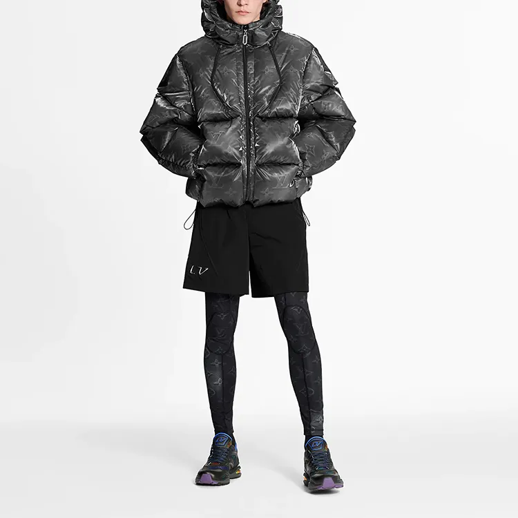 LOUIS VUITTON Down Jacket Men's Black-2