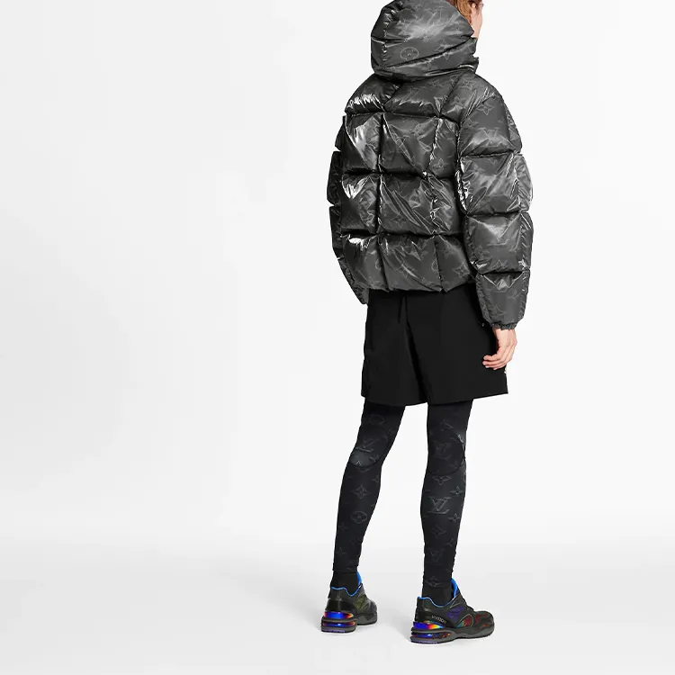 LOUIS VUITTON Down Jacket Men's Black-4
