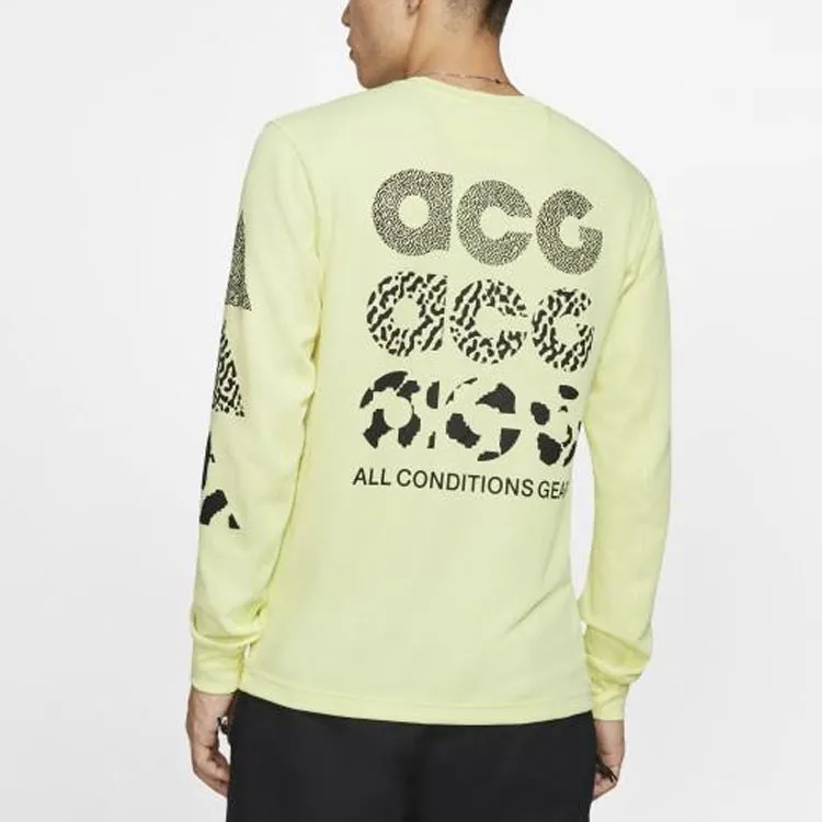 Nike Acg Long Sleeve Waffle Top-3