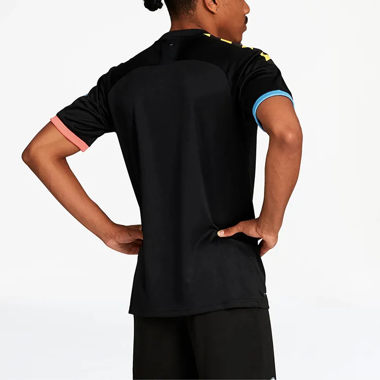 PUMA Manchester City T Shirts Men Black-4