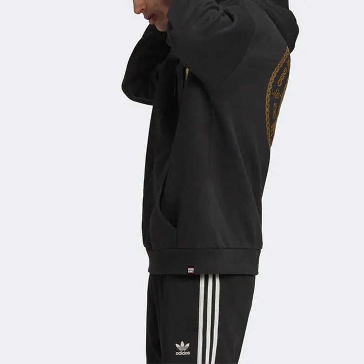 Adidas Originals RUN DMC Sweatshirts Men Black-3