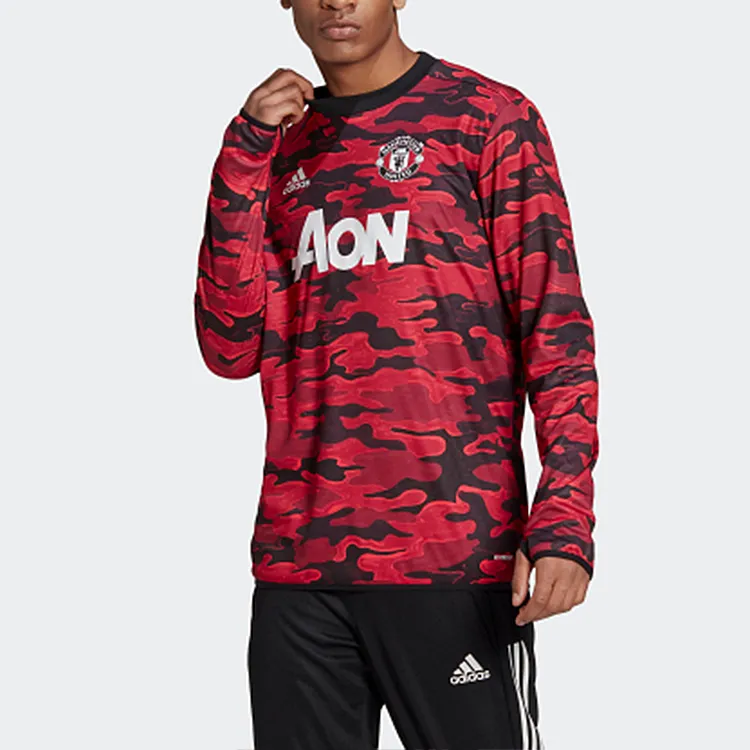 Adidas MANCHESTER UNITED THEATRE OF DREAMS Sweatshirts Men Red-3