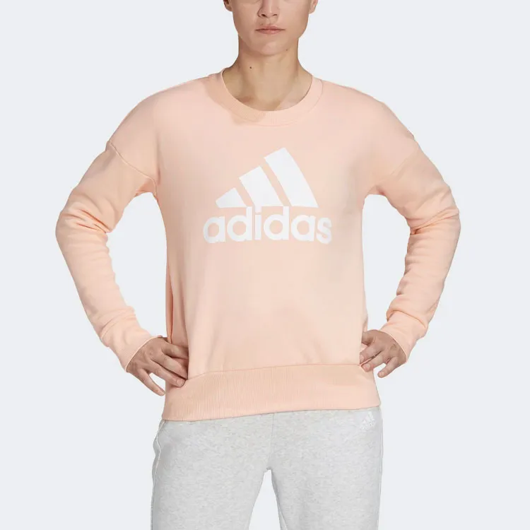 Adidas Sweatshirt Women's Hazy Coral Pink-2