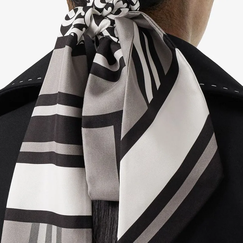 Burberry Multi-pattern Thin Scarf-2