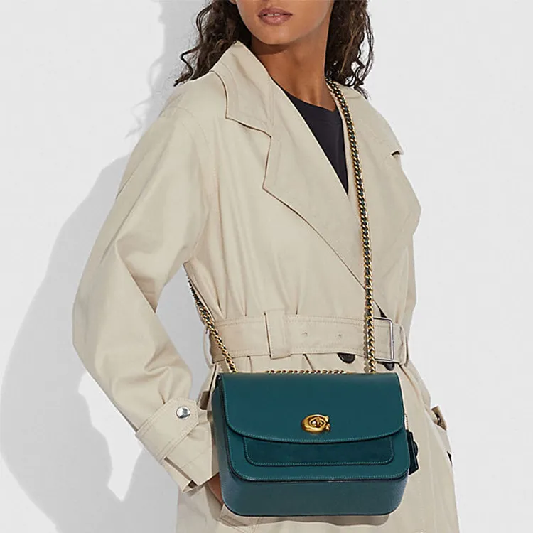 COACH Leather Crossbody Bag Shoulder Bag Women's Jasper-4