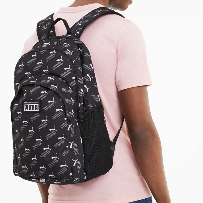 PUMA Polyester Backpack Regular Unisex Black-4