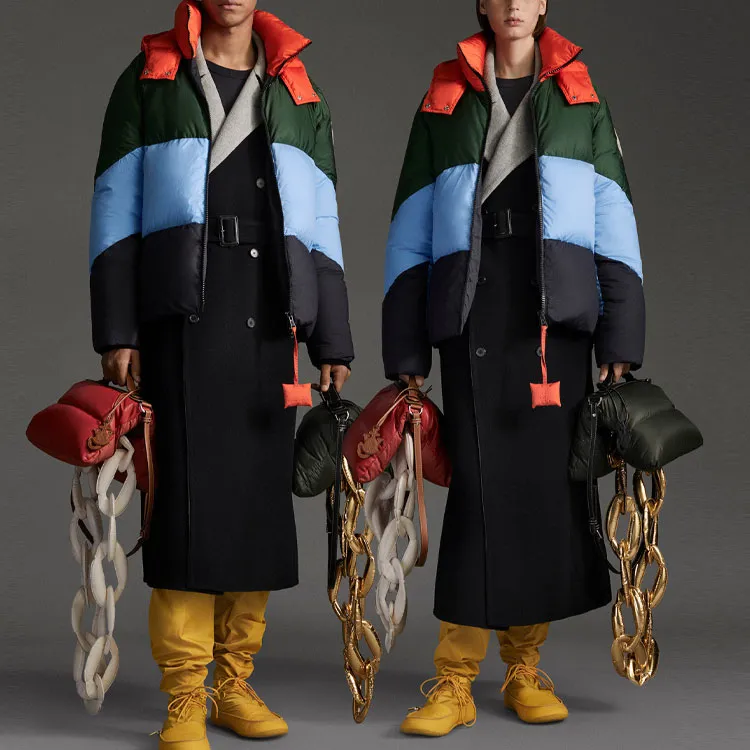 Jw Anderson X MONCLER GENIUS MONCLER GENIUS X JW Anderson Down Jackets Unisex Multicolor-4