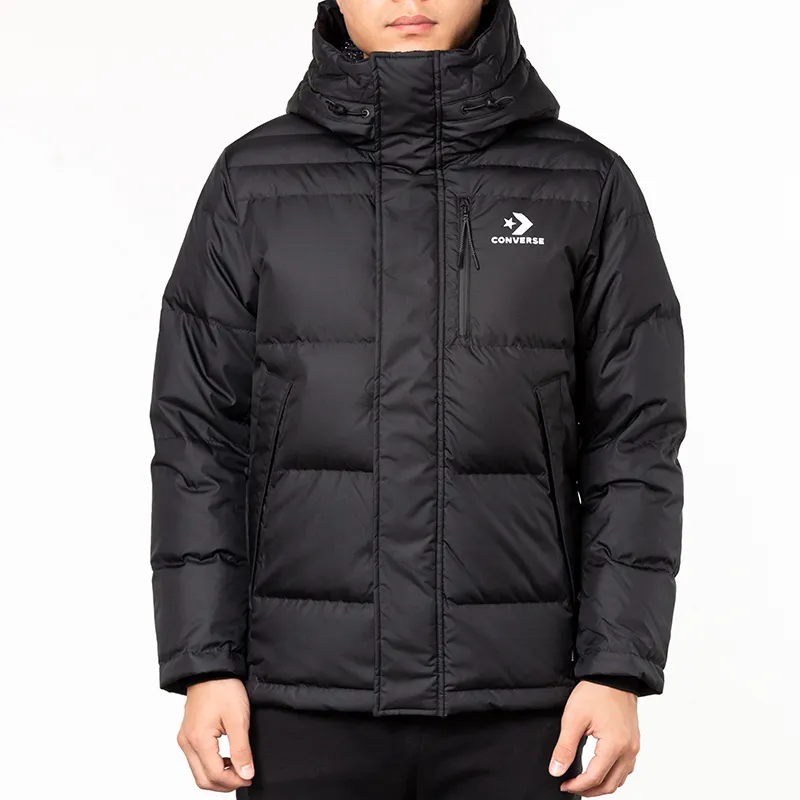 Converse Down Jackets Men Black-2
