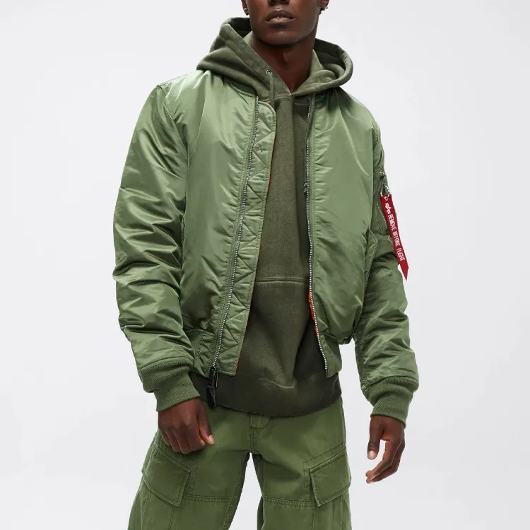 Alpha Industries Jacket Unisex Army Green-2