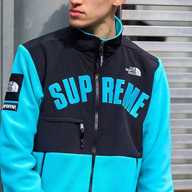 Supreme The North Face Arc Logo Denali Fleece Jacket-2