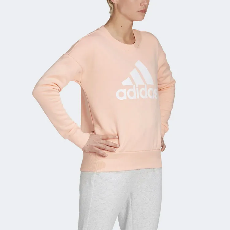 Adidas Sweatshirt Women's Hazy Coral Pink-5