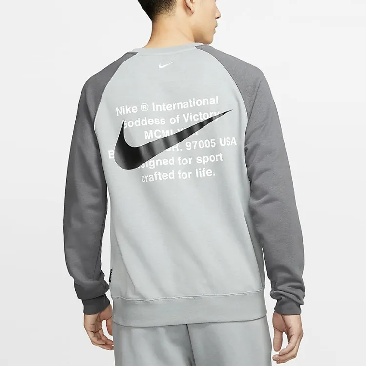 Nike Sweatshirts Men Gray-4