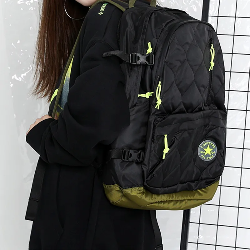Converse Padded Backpack Regular Unisex Black-5