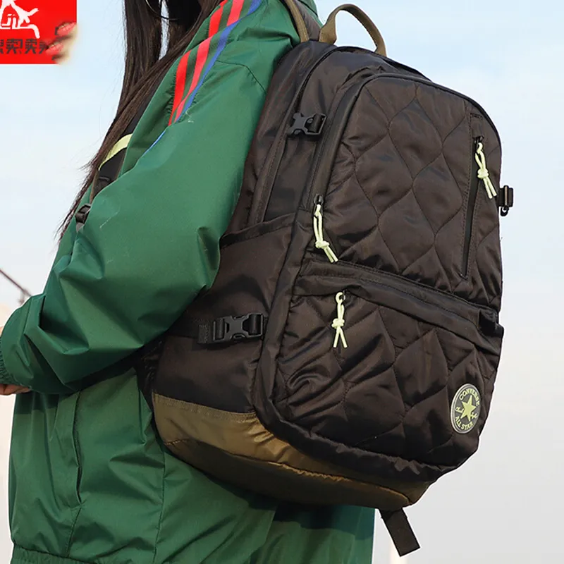 Converse Padded Backpack Regular Unisex Black-6