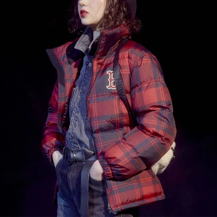 MLB Down Jackets Unisex Red-3