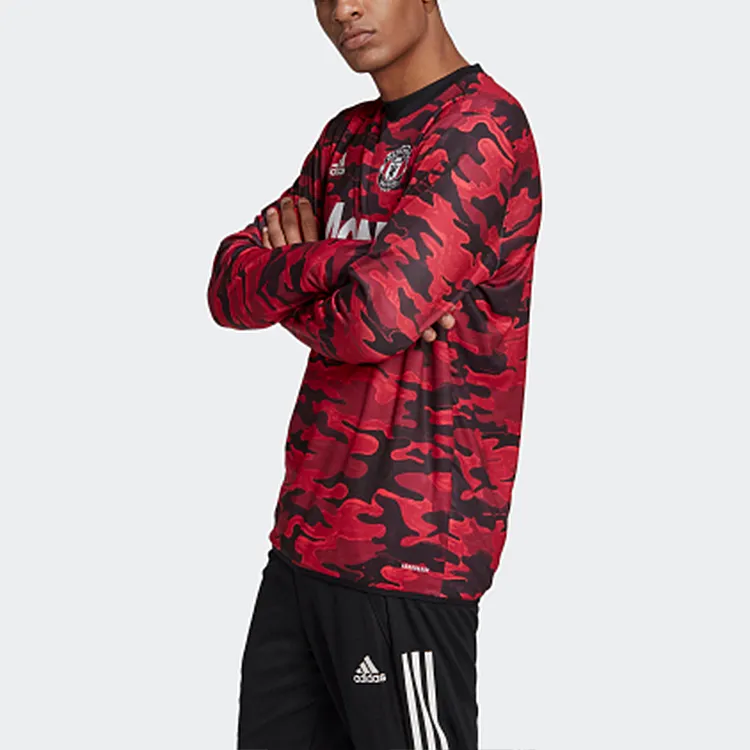 Adidas MANCHESTER UNITED THEATRE OF DREAMS Sweatshirts Men Red-5