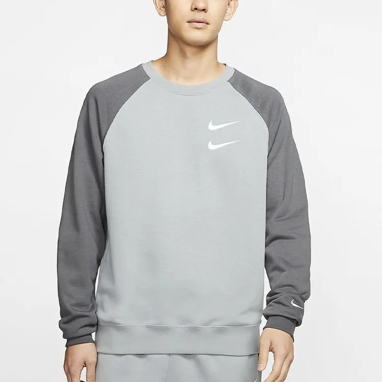 Nike Sweatshirts Men Gray-2