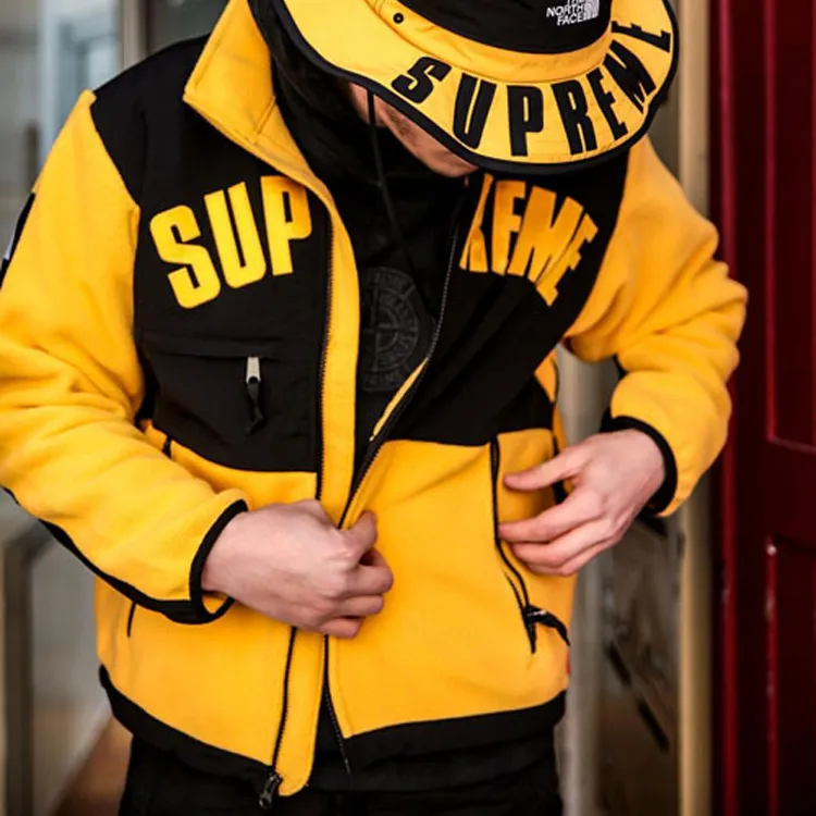 Supreme The North Face Arc Logo Denali Fleece Jacket-3