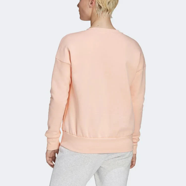 Adidas Sweatshirt Women's Hazy Coral Pink-4