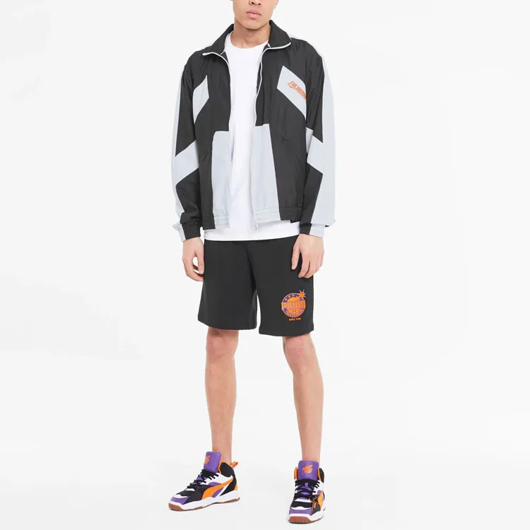 PUMA x The Hundreds Jacket Men's Black-5